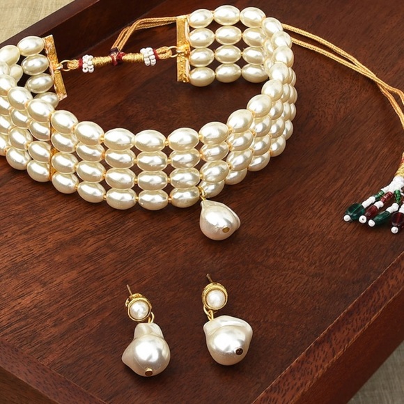 Pearl necklace set - Picture 6 of 7